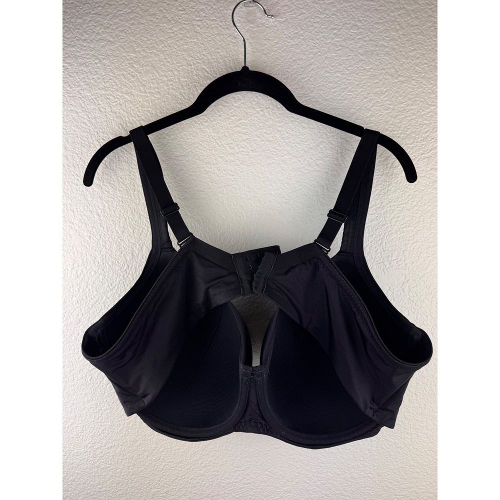 Soma Stunning Support Balconette Bra Black 44DD Wire Free Full Coverage